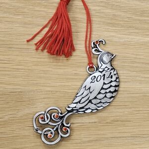 New 2014 Avon Partridge Pewter Ornament